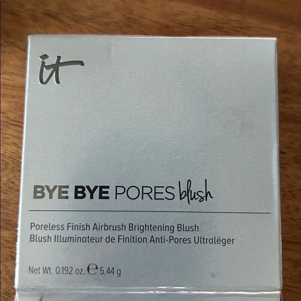 it Cosmetics Bye Bye Pores Blush - Rosy Pink Face Cheeks NIB